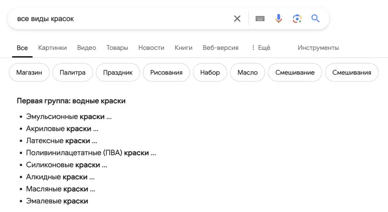 пример того, как H-заголовки влияют на SEO